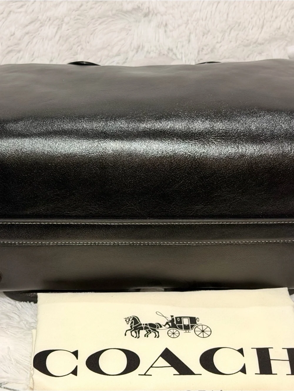 Coach Compass Bag 35 With Pockets NWT